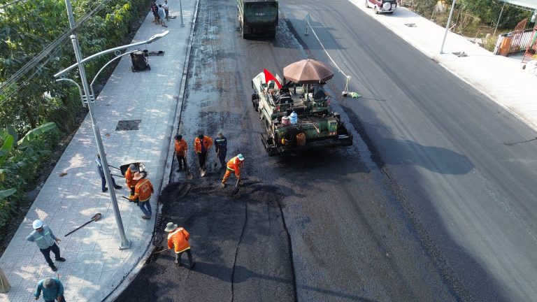 Đường tỉnh 879C (ĐT879C) chuẩn bị thông xe